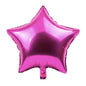 Baloane Folie Forma Stea 5 colturi, Roz - nuria.store.ro