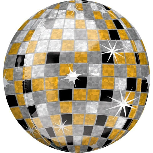 Balon Folie Sfera, 3D, Disco, 60 cm - nuria.store.ro