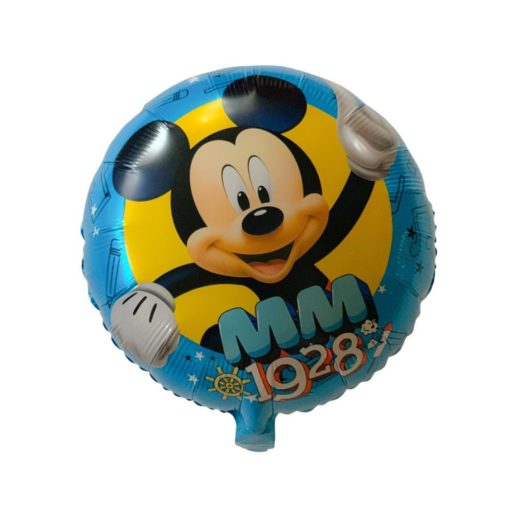 Balon Folie Rotund Mickey Mouse, 45 cm, MM 1928 - nuria.store.ro