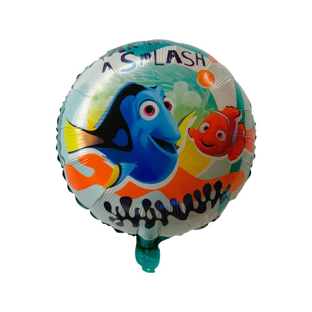 Balon Folie Rotund Pestisorul Nemo, 45 cm - nuria.store.ro