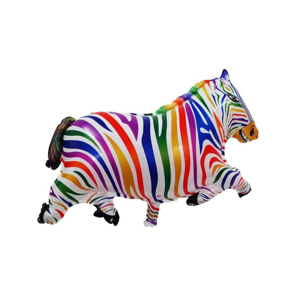 Balon Folie Figurina Zebra, Colorata - 70/45 cm - nuria.store.ro